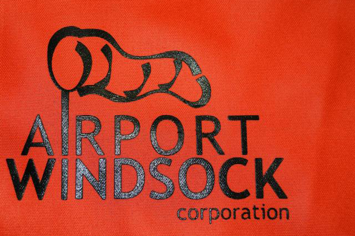 Logo Windsock Screen Printing