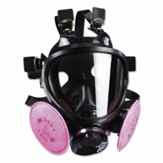 3M 7800S-L Full Facepiece Reusable Respirator Mask, Large