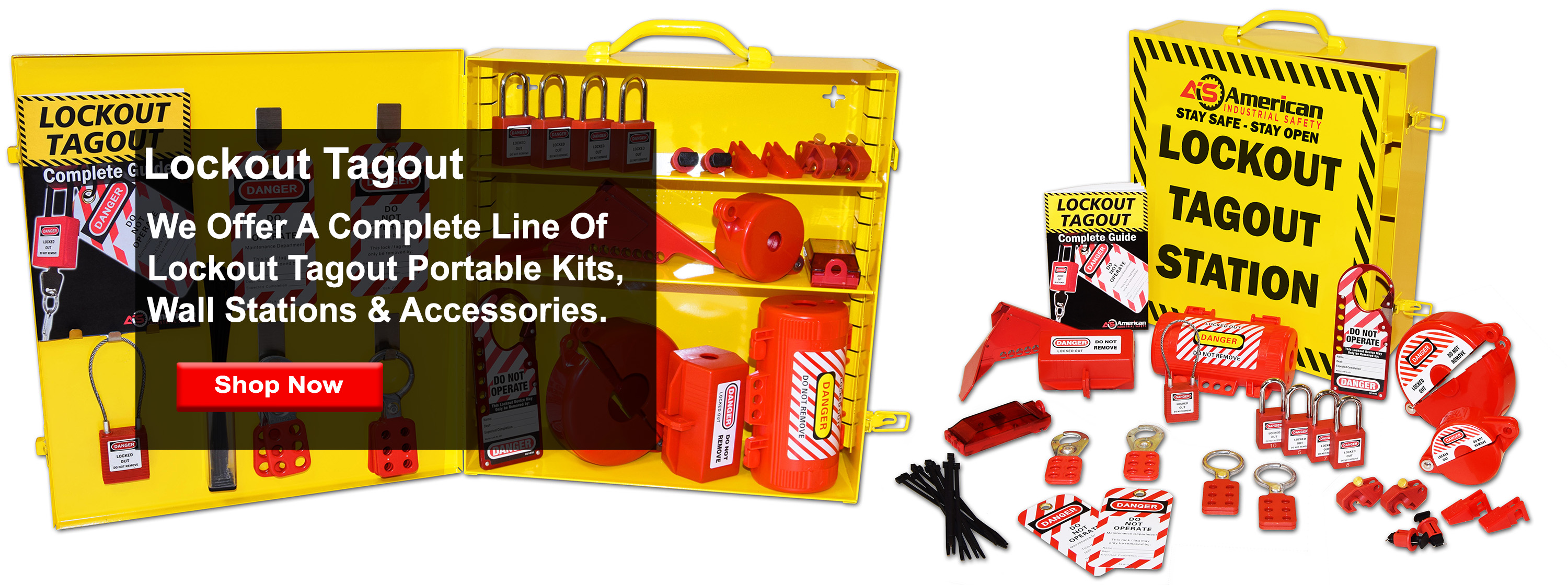 Lockout Tagout Cabinets and LOTO Stations