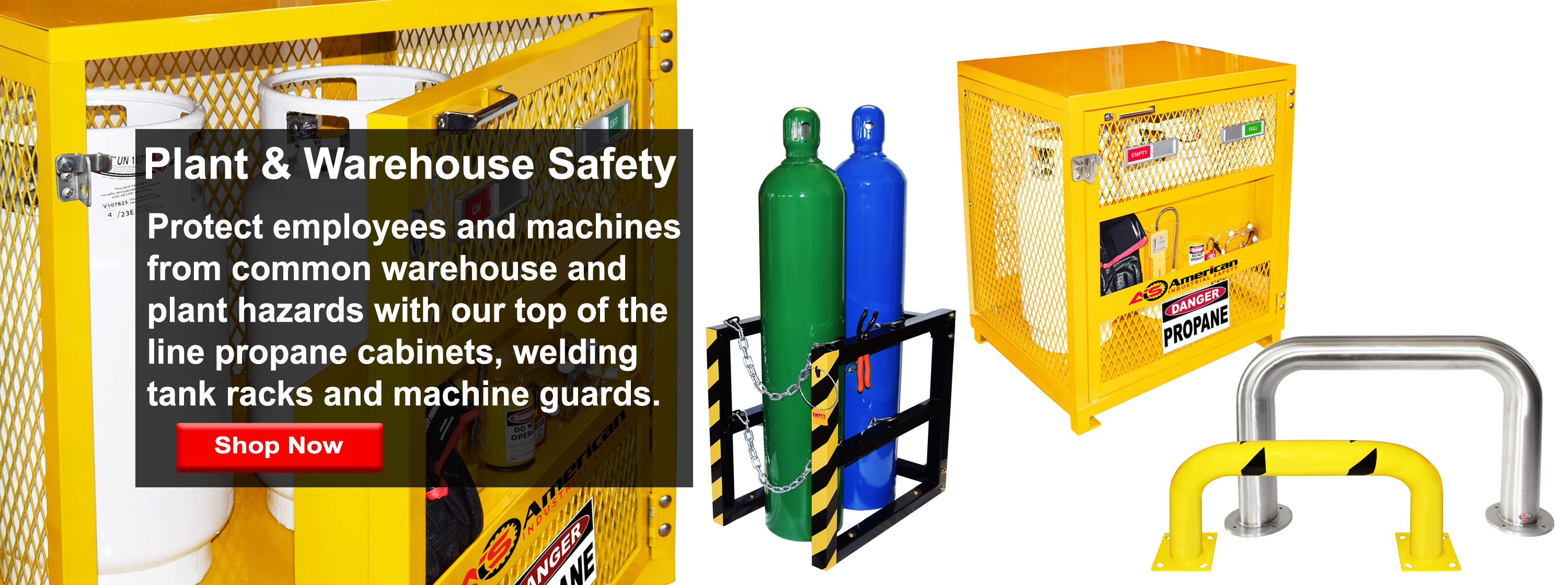 USA Made Propane Cages, Cabinets and Machine Guards 